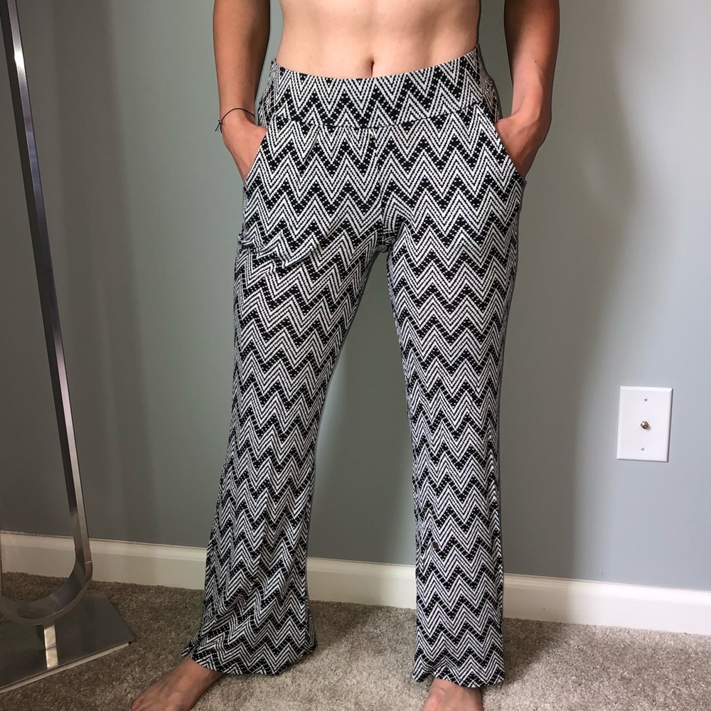 Zigzag Spandex Pants